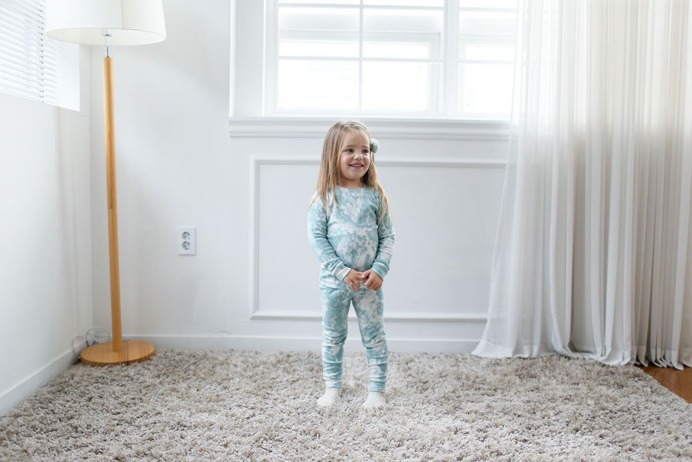 Tie Dye Sky Long Sleeve Pajama - Go PJ Party