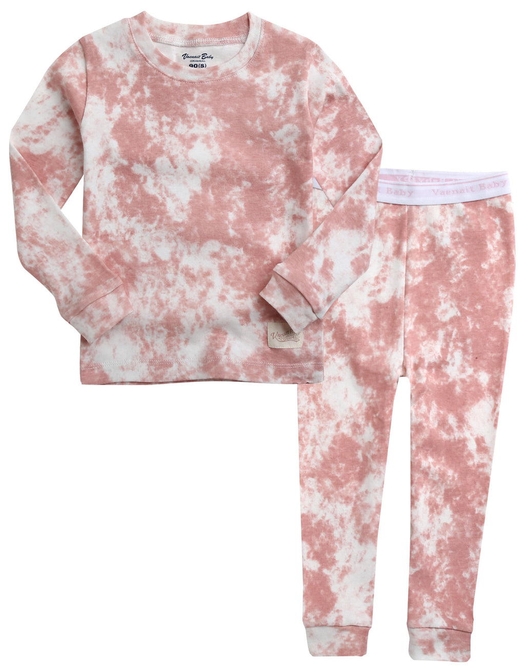 Tie Dye Pink Long Sleeve Pajama - Go PJ Party