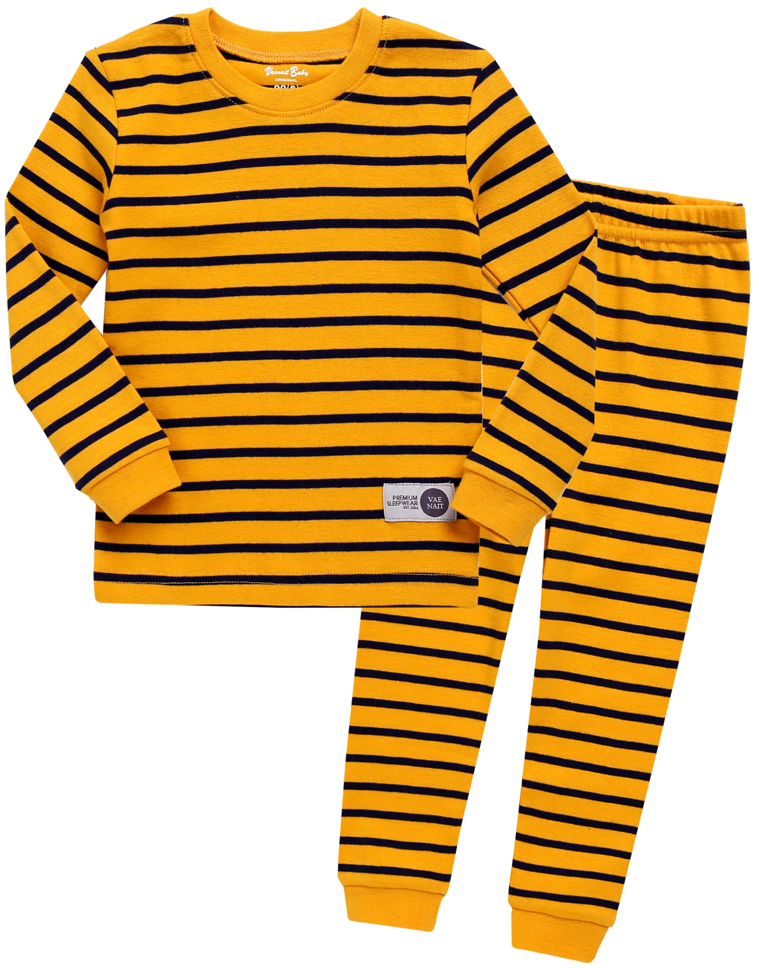 Color Pen Yellow Long Sleeve Pajama - Go PJ Party