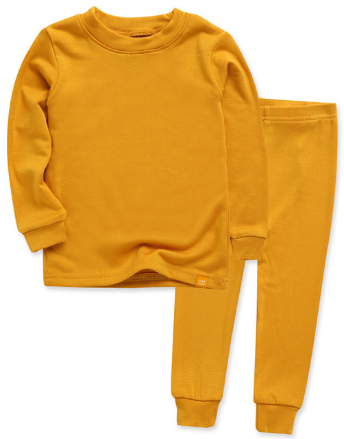 Mustard Modal Long Sleeve Pajama - Go PJ Party