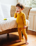 Mustard Modal Long Sleeve Pajama - Go PJ Party