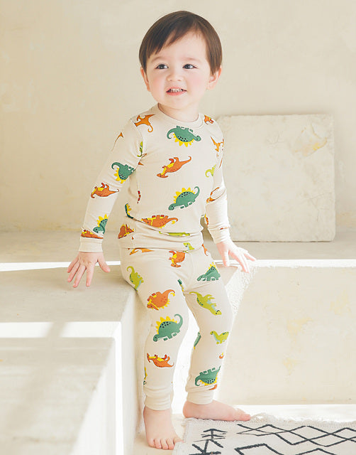 Jurassic Dino Modal Long Sleeve Pajama