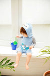 Baby Owl Sky Hoodie Baby 3/4 Sleeve Swimsuit - Go PJ Party