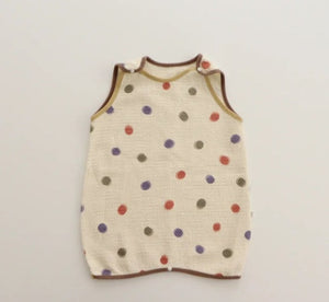 Scarlet Dot Crayon Sleeping Vest