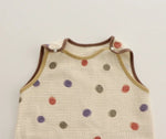 Scarlet Dot Crayon Sleeping Vest