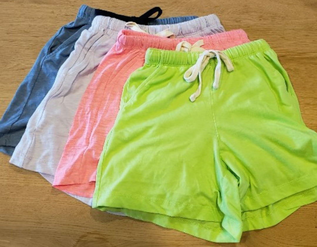 Pink Cotton Shorts