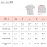 Giffy White Short Sleeve Tee & Shorts Set - Go PJ Party