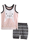 Super Cats Sleeveless Pajama Set - Go PJ Party