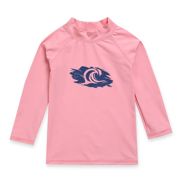 Surfer Pink Rash Guard Top