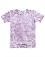 Tie Dye Lavender Bamboo Short Sleeve Pajamas