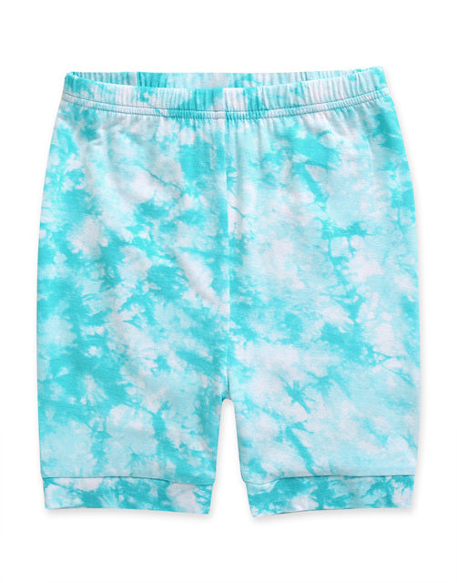 Tie Dye Mint Bamboo Short Sleeve Pajamas