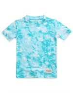 Tie Dye Mint Bamboo Short Sleeve Pajamas