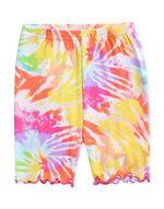 Tie Dye Rainbow Bamboo Short Sleeve Pajamas