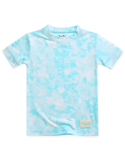 Tie Dye Sky Bamboo Short Sleeve Pajamas