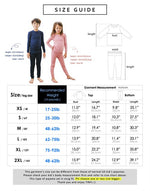 Aurora Pink Girls Aero Heat Thermal Pajama Set