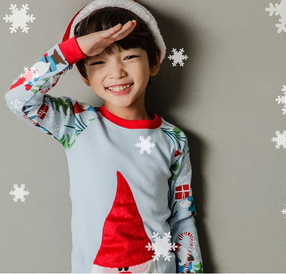 Cozy Santa Long Sleeve Pajama - Go PJ Party