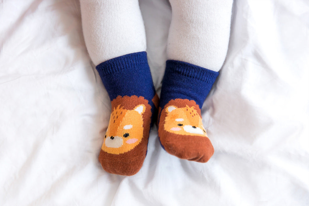 Lion Zoo Socks - Go PJ Party