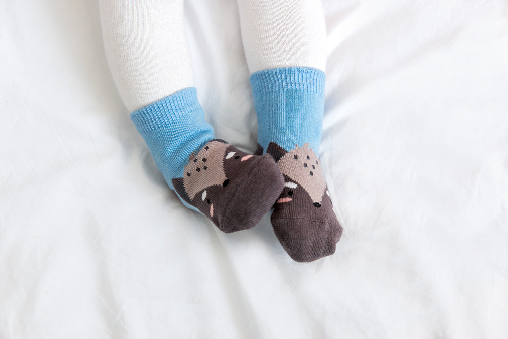 Wolf Zoo Socks - Go PJ Party