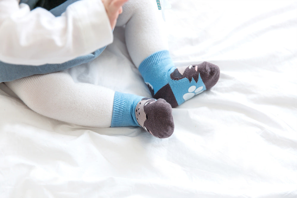 Wolf Zoo Socks - Go PJ Party