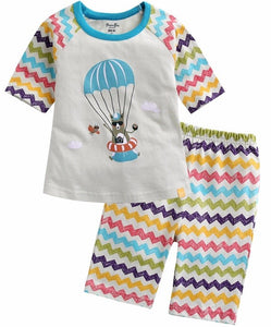 Fly Bear 3/4 Sleeve Outfits - Go PJ Party