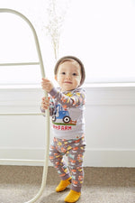 Funny Farmfarm Long Sleeve Pajamas - Go PJ Party