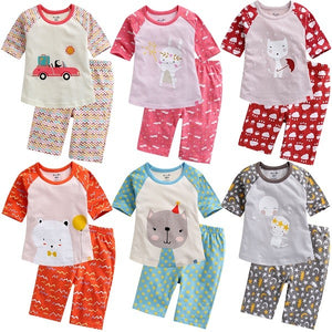 Rainny cat 3/4 Sleeve Outfits - Go PJ Party