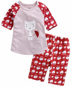 Rainny cat 3/4 Sleeve Outfits - Go PJ Party