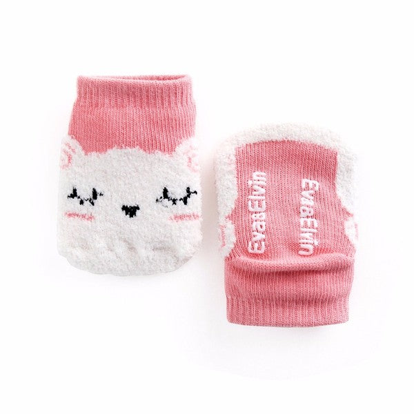 Sheep Cozy Ankle Socks (Mint/Pink) - Go PJ Party