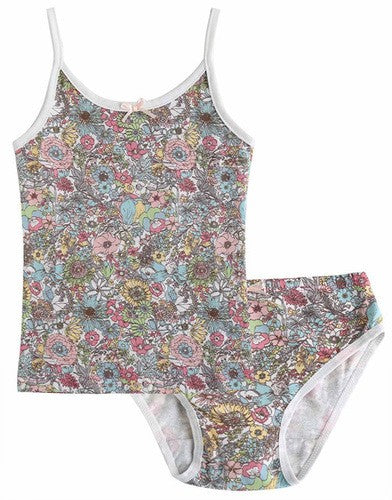 Flower Pink Underwear Set - Go PJ Party