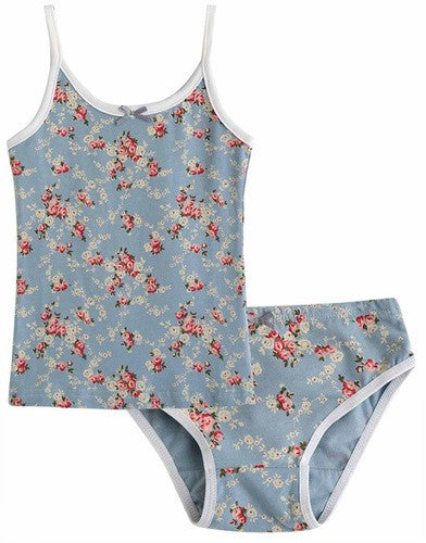 Flower Mint Underwear Set - Go PJ Party
