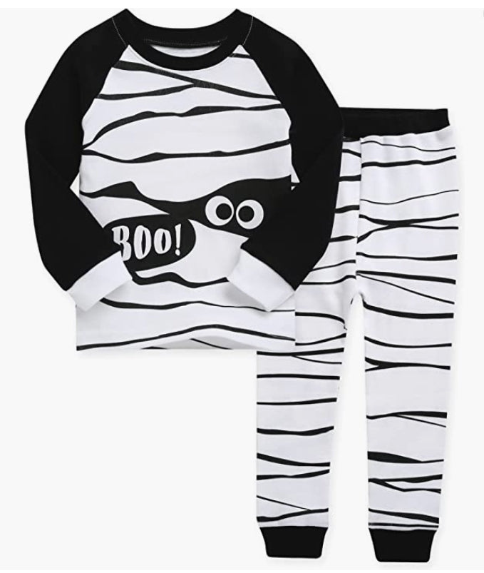 Halloween Funny Mummy Long Sleeve Pajama