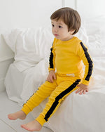 Kung Fu Long Sleeve Pajama (Yellow/Purple/Pink/Blue)