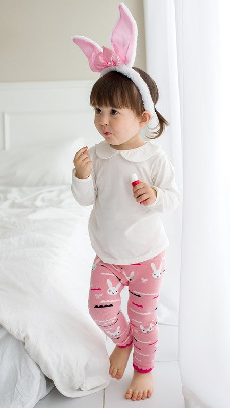 Berry Bunny Baby Leggings - Go PJ Party