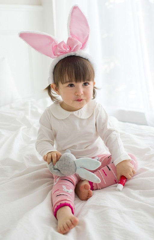 Berry Bunny Baby Leggings - Go PJ Party