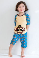 HipHop Monkey 3/4 Sleeve Outfits - Go PJ Party