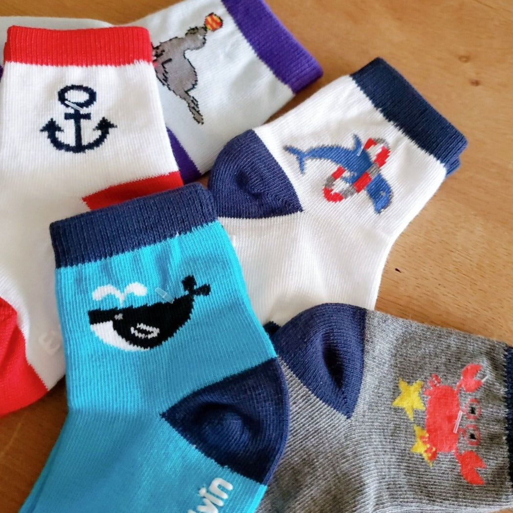 Ocean Socks Set (5 Pack)