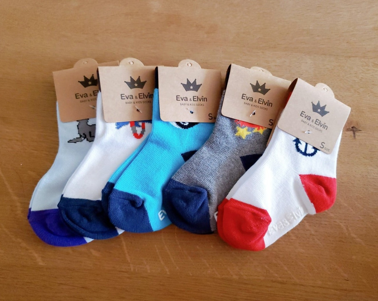 Ocean Socks Set (5 Pack)