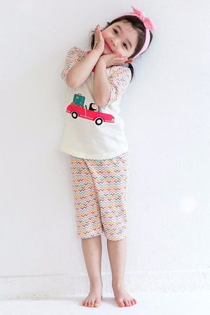 Vroom Penguin 3/4 Sleeve Outfits - Go PJ Party