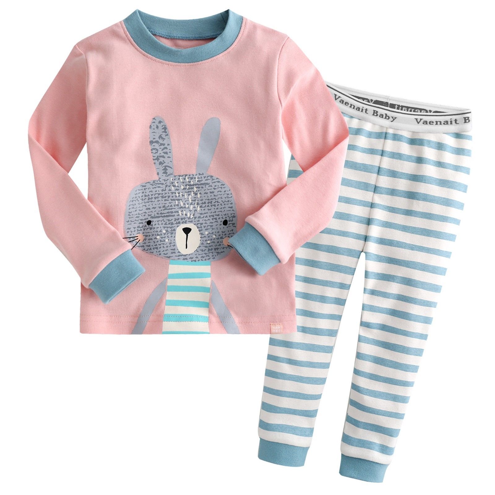 Pink Bunny Long Sleeve Pajama - Go PJ Party