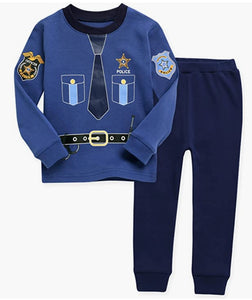 Policeman Long Sleeve Pajama