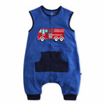 Fire Truck Cotton Sleepsack - Go PJ Party