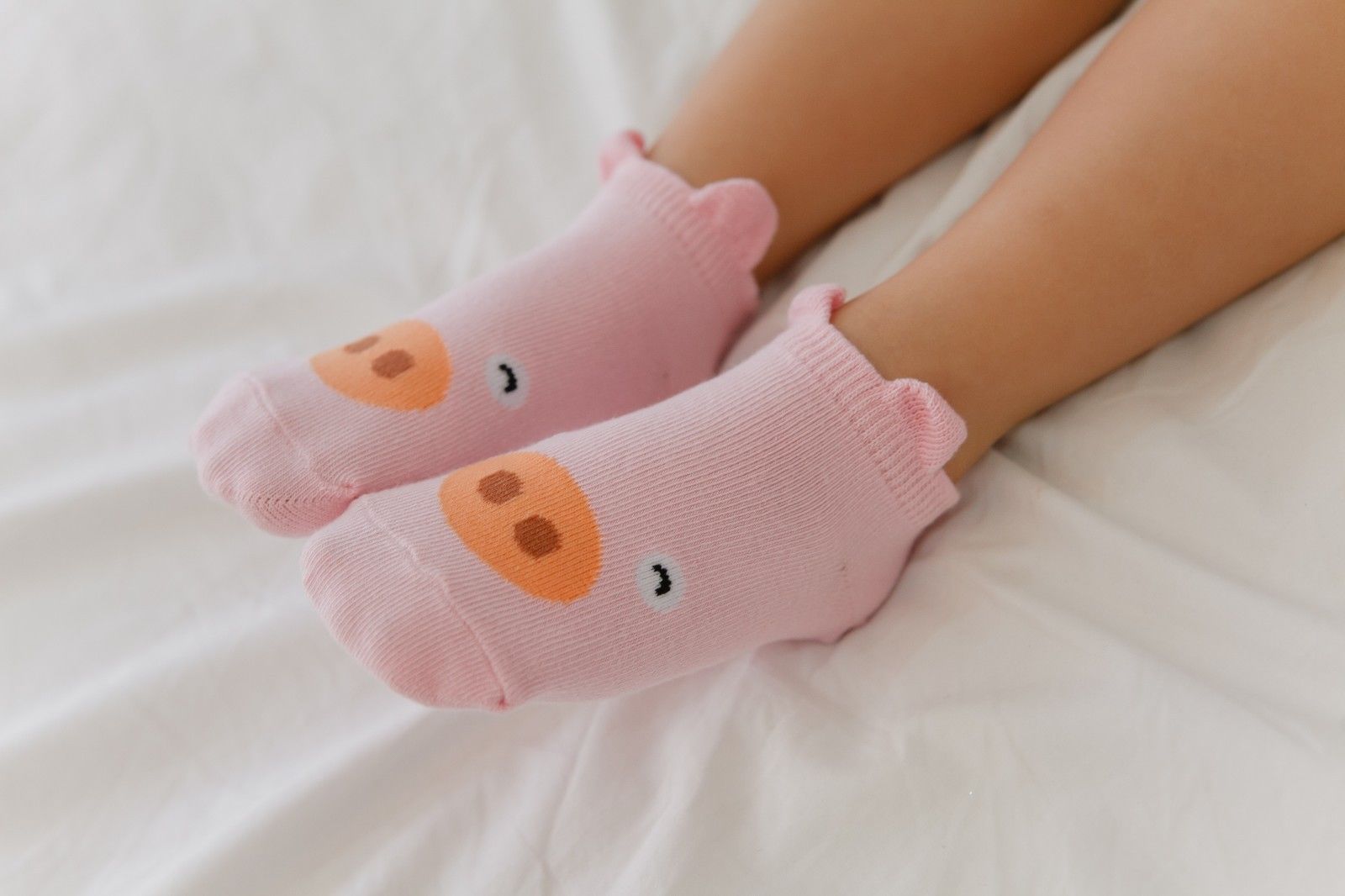 Piggy Animal Ankle Socks - Go PJ Party