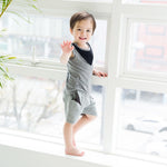 Y Marine Grey Short Sleeve Tee & Shorts Set - Go PJ Party