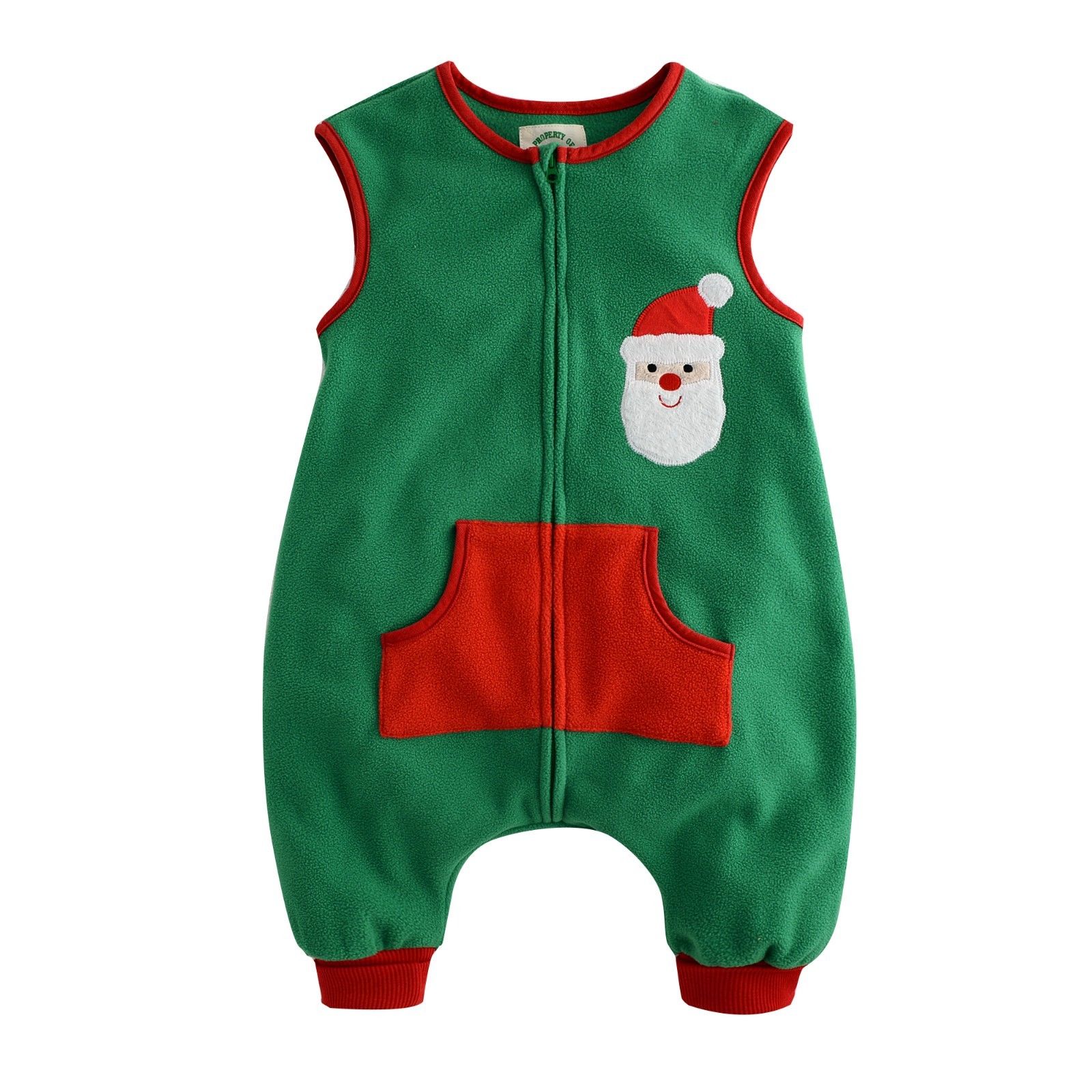 Santa Soft Microfibre Blanket Sleeper - Go PJ Party