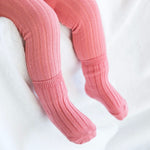 RunRun Pink Ribbed Leggings - Go PJ Party