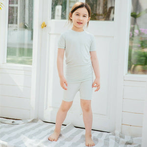 Colorful Mint Short Sleeve Pajamas - Go PJ Party