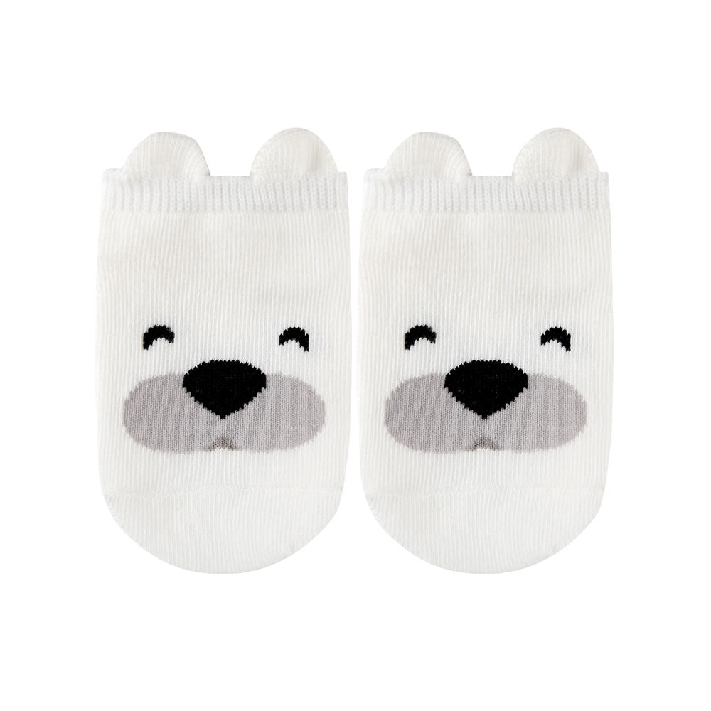 Polar Bear Animal Ankle Socks - Go PJ Party