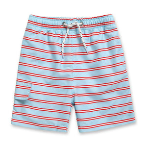 Colorful Stripe Swim Trunk