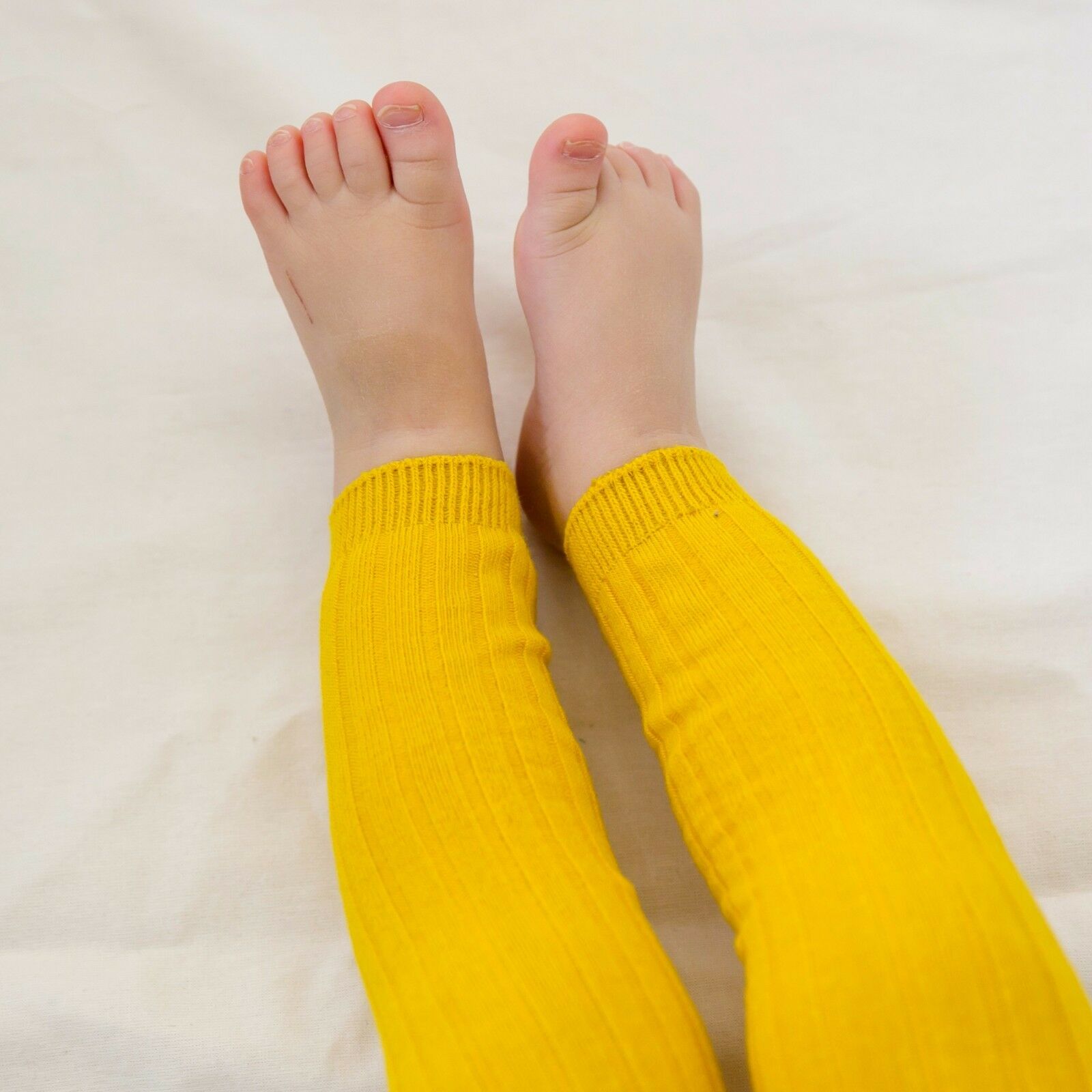 RunRun Mustard Ribbed Leggings - Go PJ Party