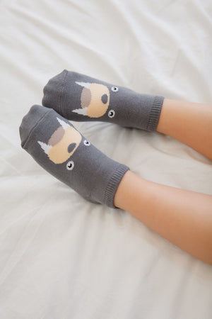 Grey Seal Animal Ankle Socks - Go PJ Party